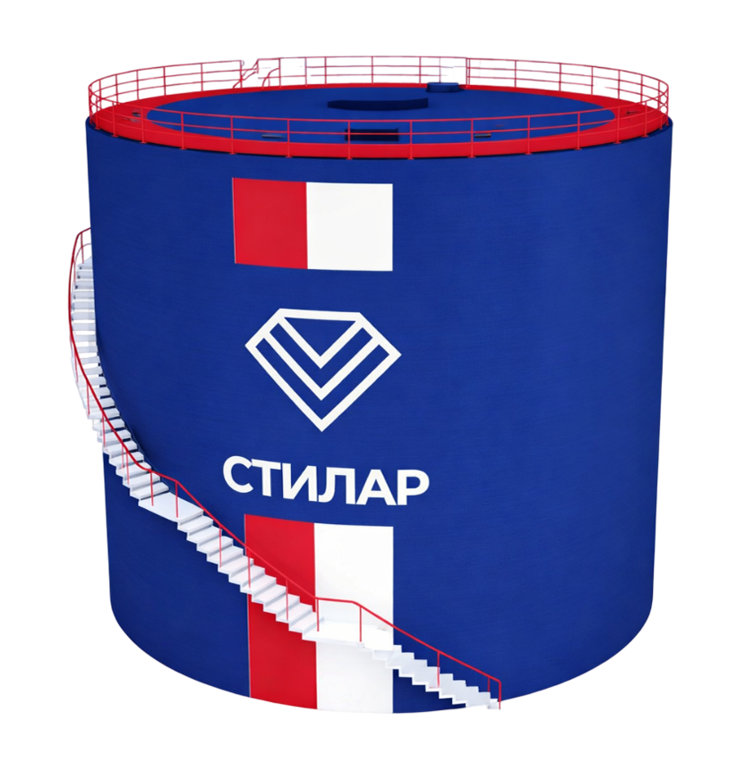 Цельносварной резервуар РВС для ГСМ 125 м³ от завода-производителя